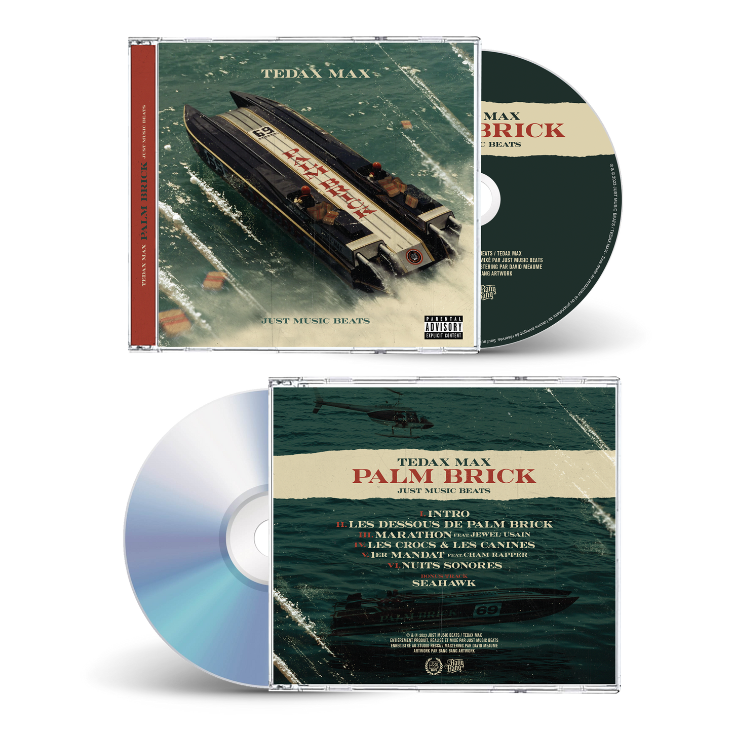 Pack CD + Tee shirt Palm Brick