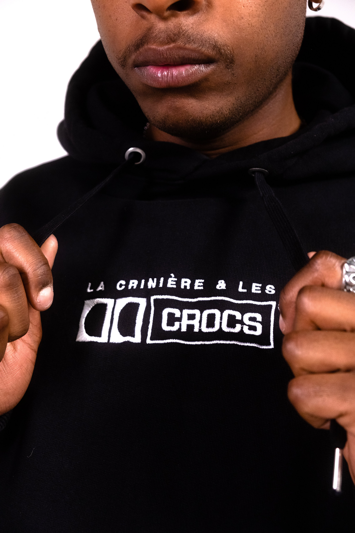 Sweat à capuche La crinière et les crocs